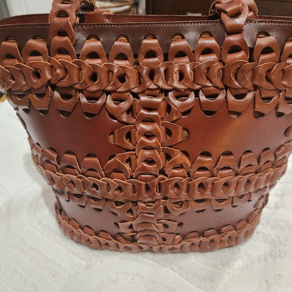 Patricia Nash Leather Tote